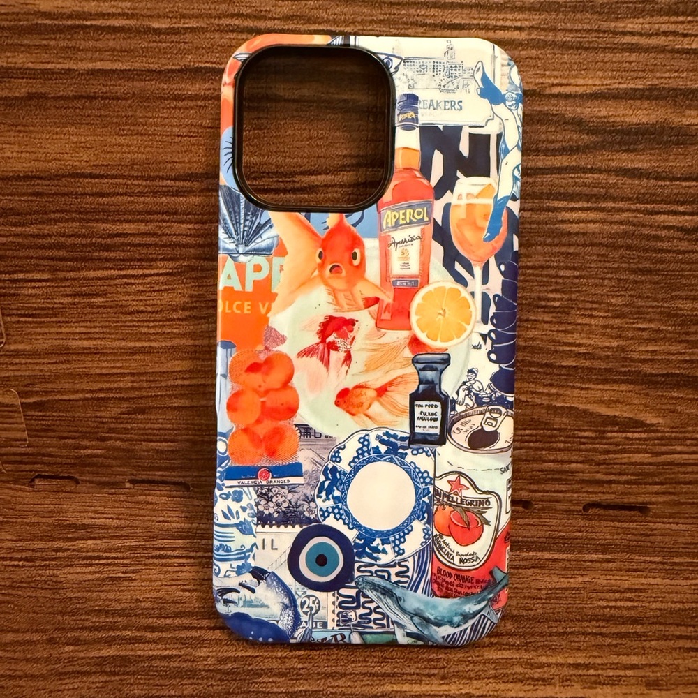 European Collage iPhone 16 Pro Max Case